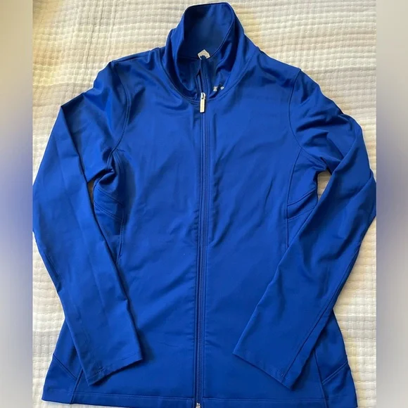 Under Armour Women's Vibrant Blue Athletic Jacket - Picture 1 of 9